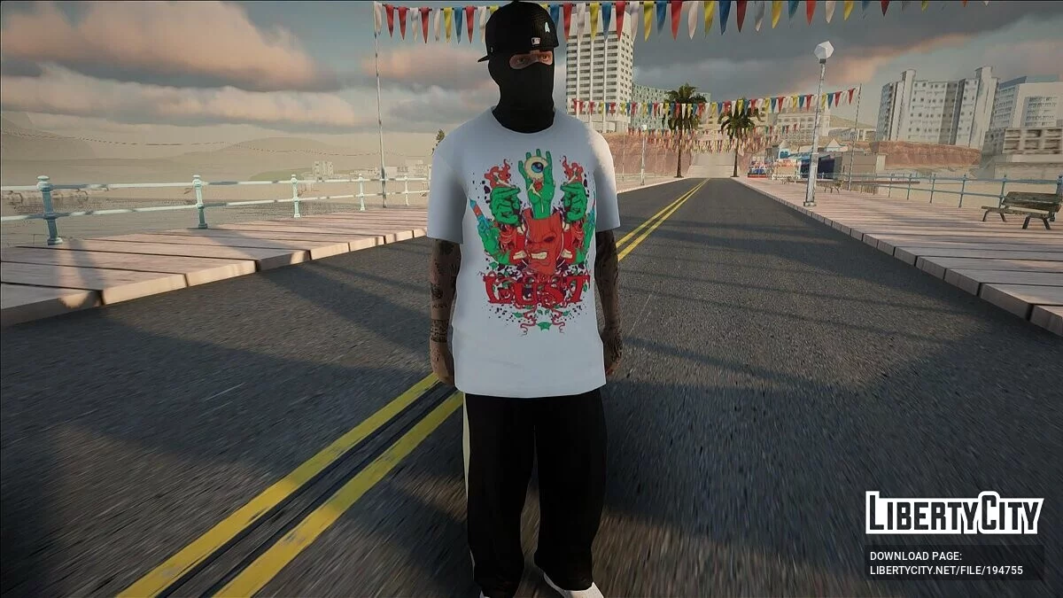 Парень в балаклаве (Модные принты) / GTA San Andreas