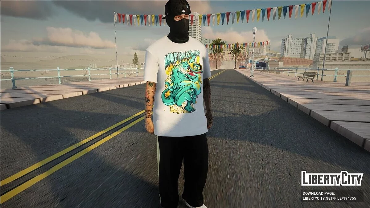 Парень в балаклаве (Модные принты) / GTA San Andreas