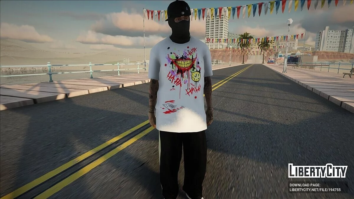 Парень в балаклаве (Модные принты) / GTA San Andreas