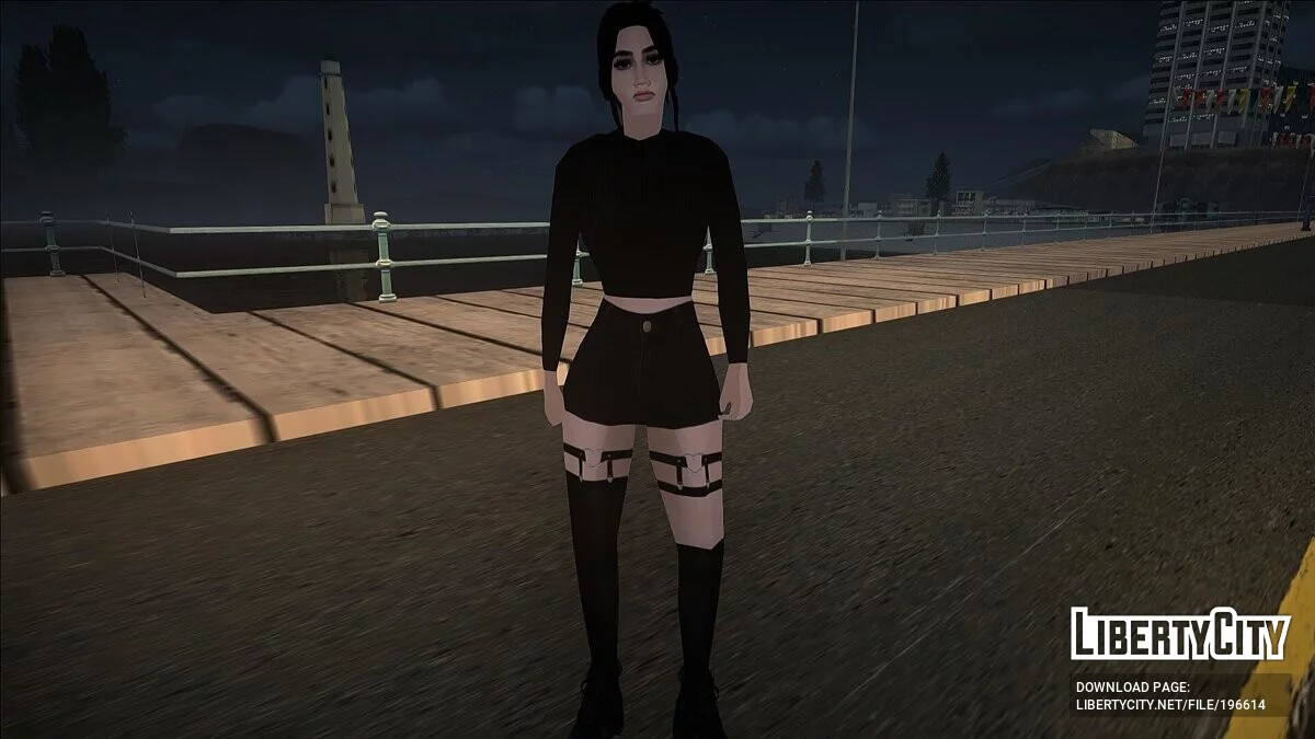 Большой сборник женских скинов / GTA San Andreas