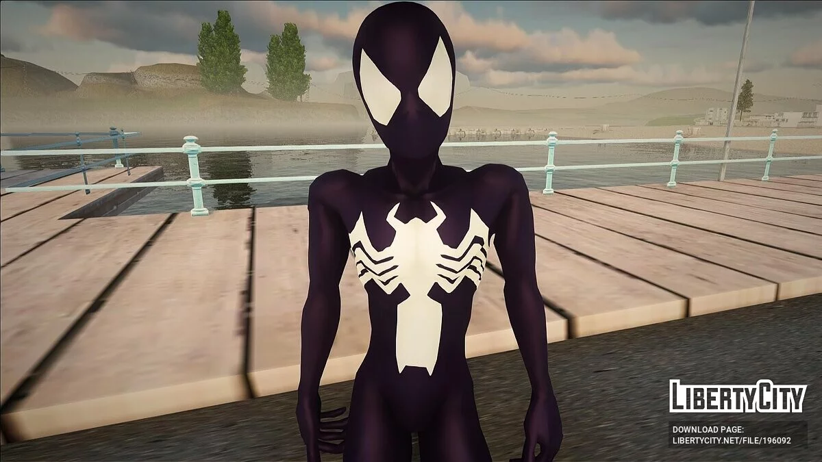Черный костюм из Ultimate Spider-Man 2005 / GTA San Andreas