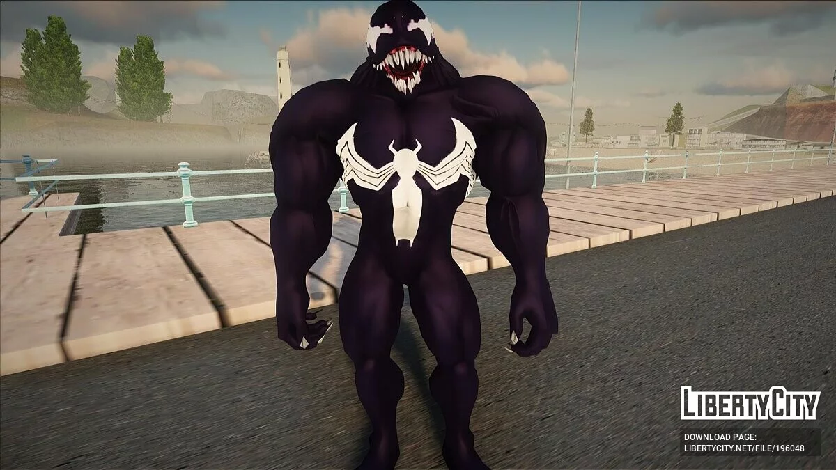 Веном из Ultimate Spider-Man 2005 / GTA San Andreas