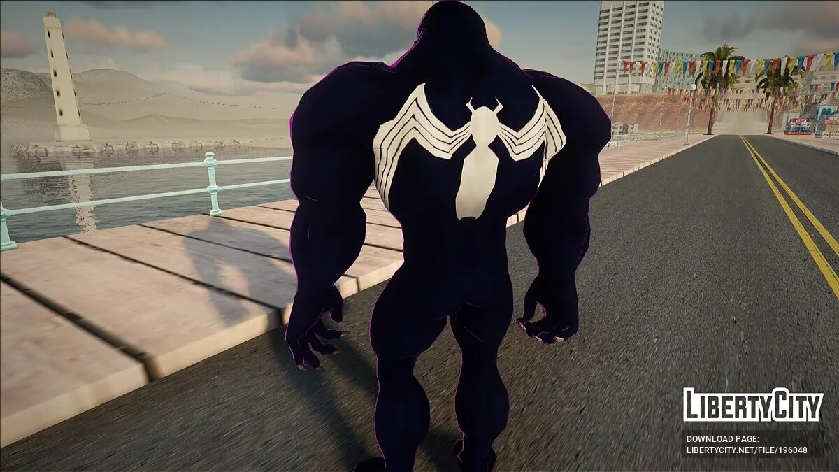 Веном из Ultimate Spider-Man 2005 / GTA San Andreas