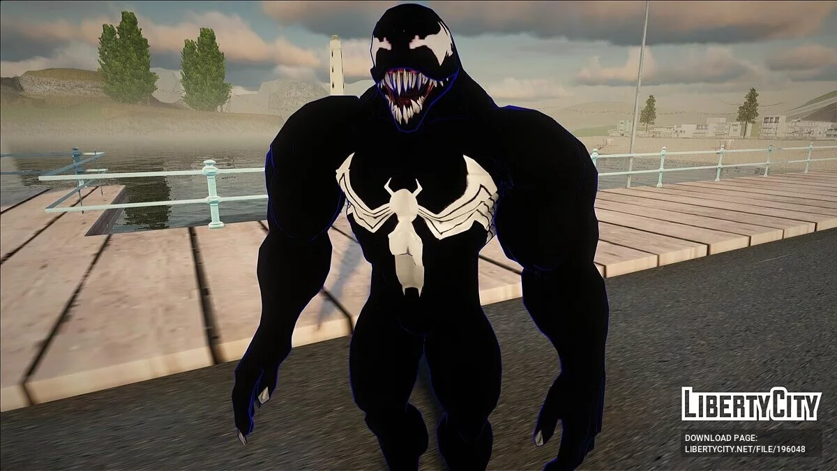 Веном из Ultimate Spider-Man 2005 / GTA San Andreas