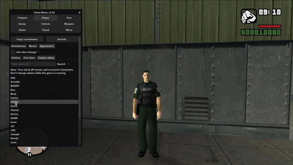 Скины из Resident Evil (SA Style) / GTA San Andreas