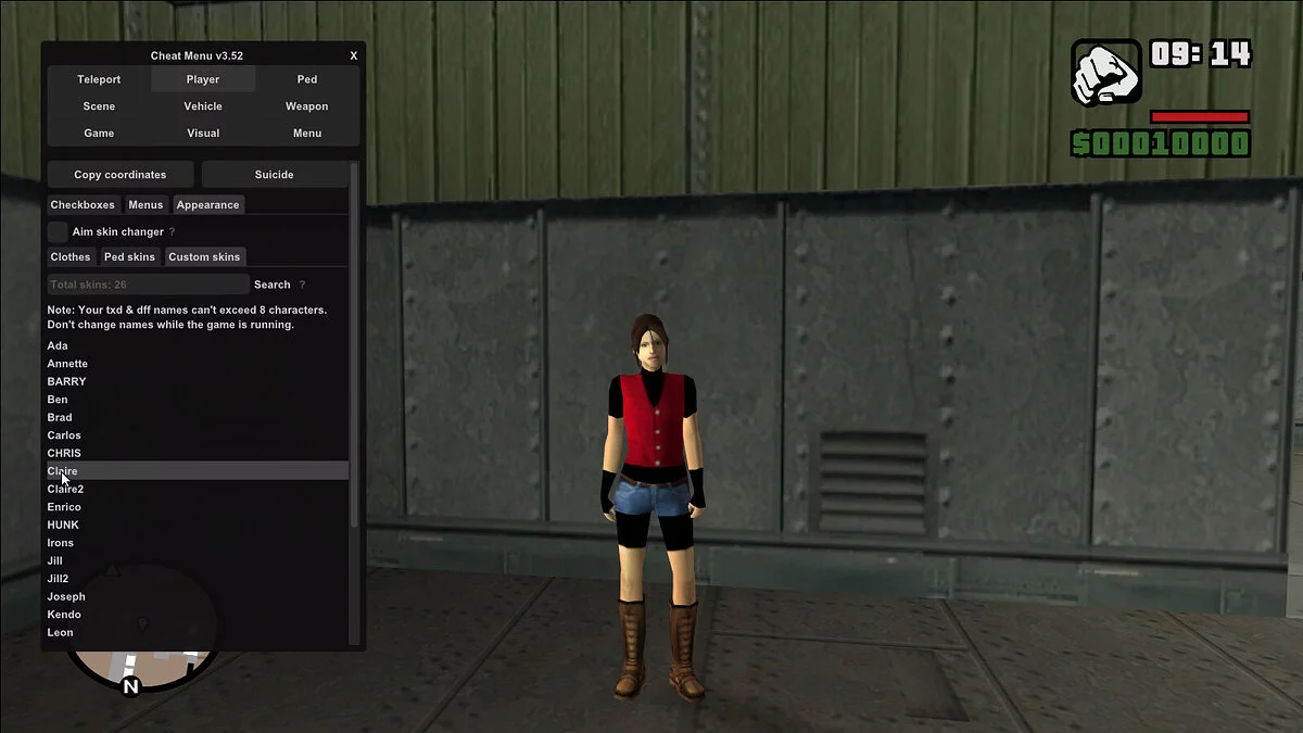 Скины из Resident Evil (SA Style) / GTA San Andreas