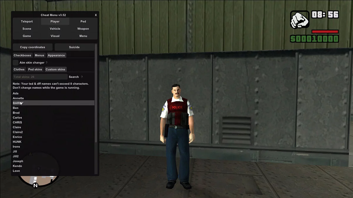 Скины из Resident Evil (SA Style) / GTA San Andreas