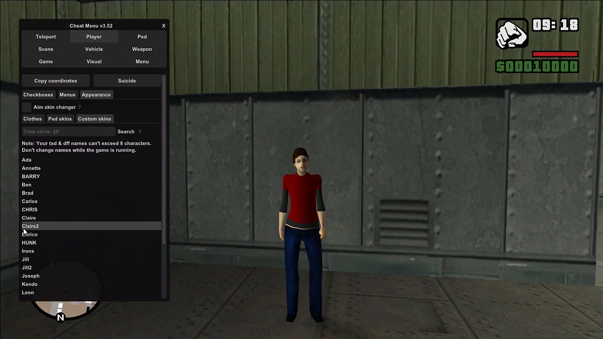 Скины из Resident Evil (SA Style) / GTA San Andreas