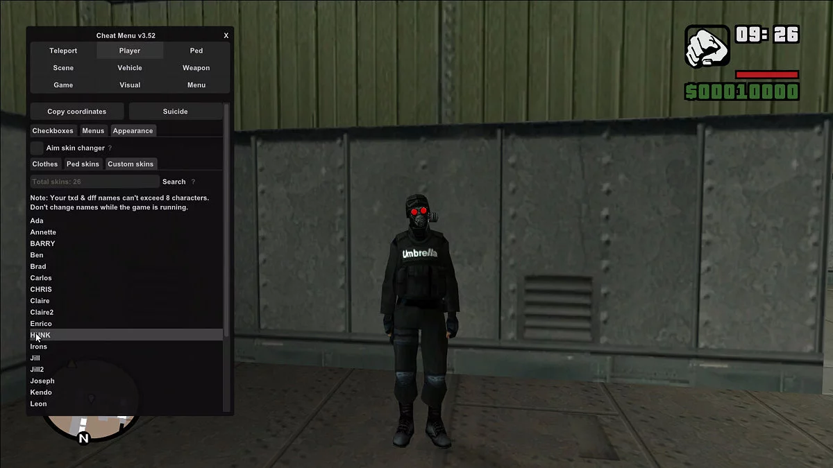 Скины из Resident Evil (SA Style) / GTA San Andreas