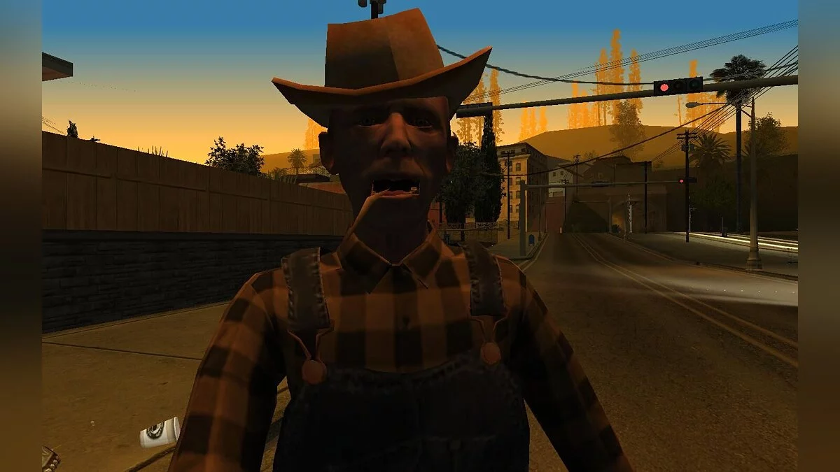 HD персонажи с рабочей лицевой анимацией (бета 1) / GTA San Andreas