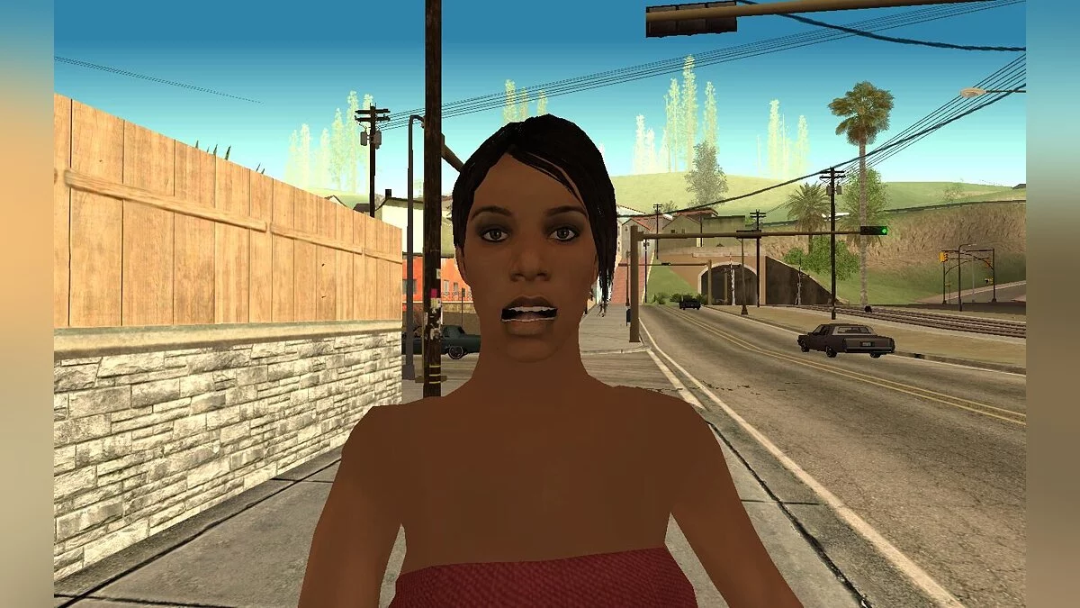 HD персонажи с рабочей лицевой анимацией (бета 1) / GTA San Andreas