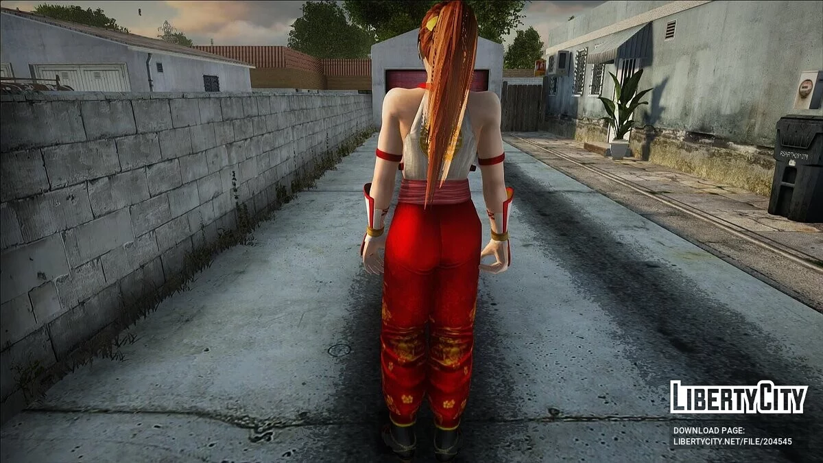 Касуми из Dead Or Alive 5: Ultimate (New Costume A) / GTA San Andreas