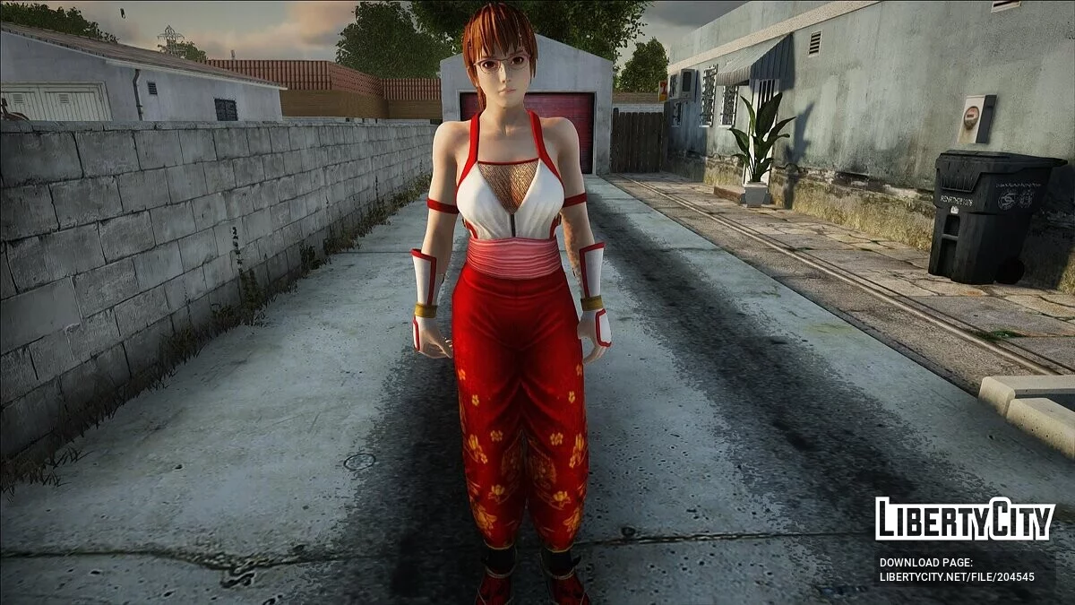 Касуми из Dead Or Alive 5: Ultimate (New Costume A) / GTA San Andreas