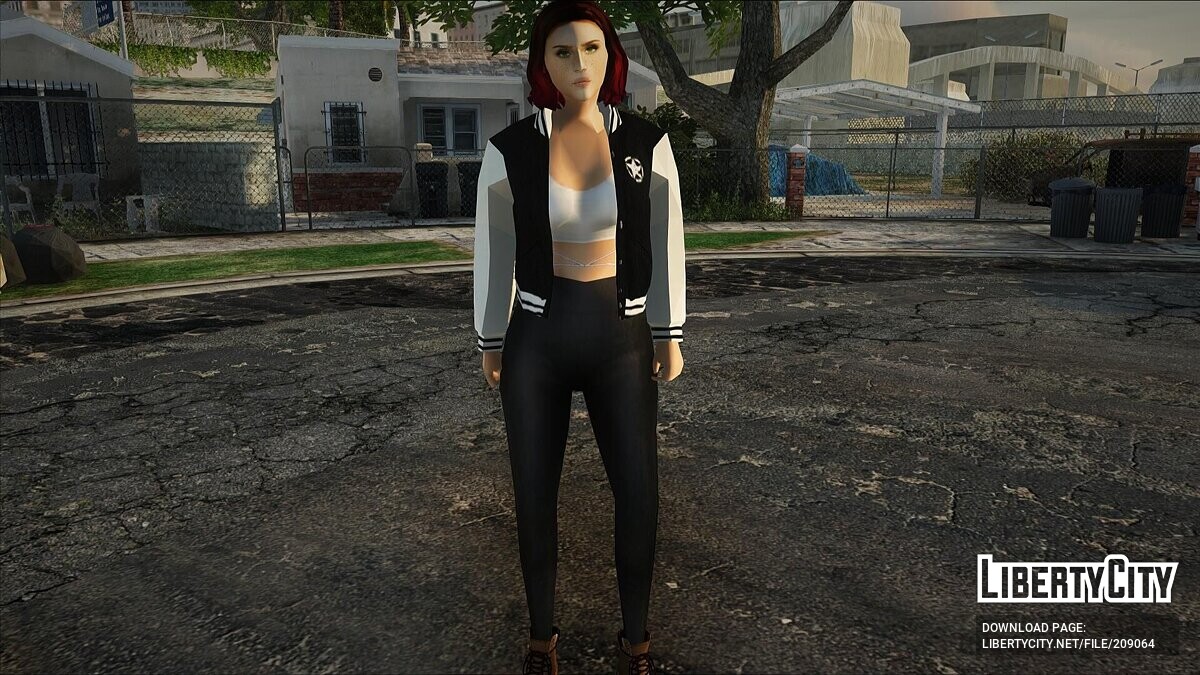 Замена Snake Skin (biker.dff, skin.dff) в GTA San Andreas (358 файлов)