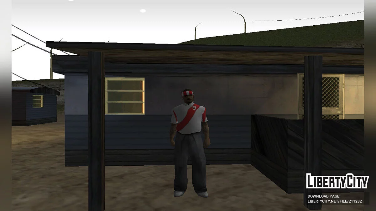Скин пак ФК Atletico River Plate "Los Millonarios" / GTA San Andreas