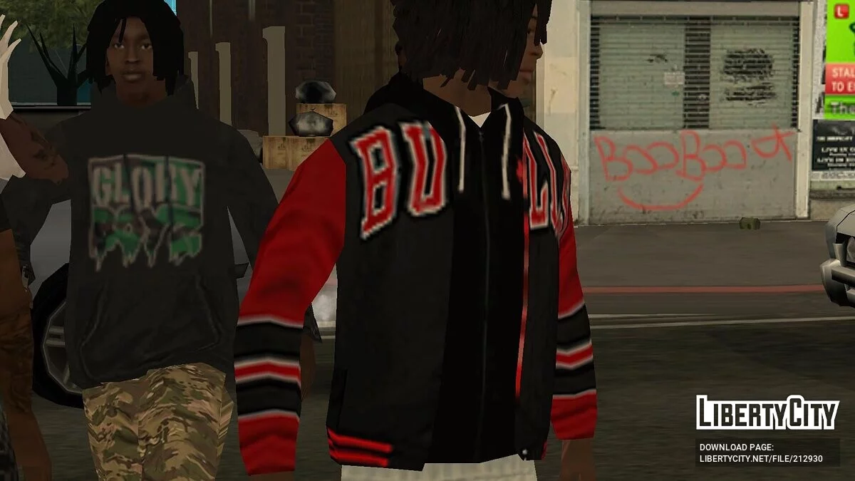 Скинпак банды Chiraq / GTA San Andreas