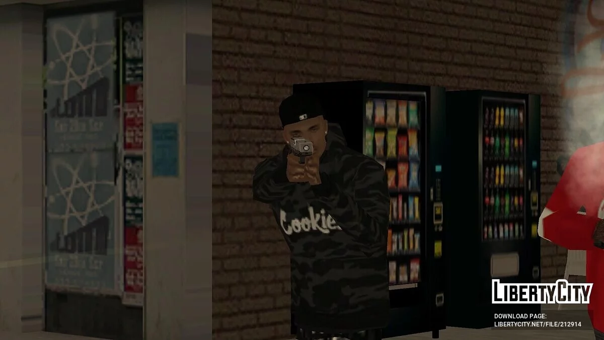 Скины банды N.Y Bloods / GTA San Andreas