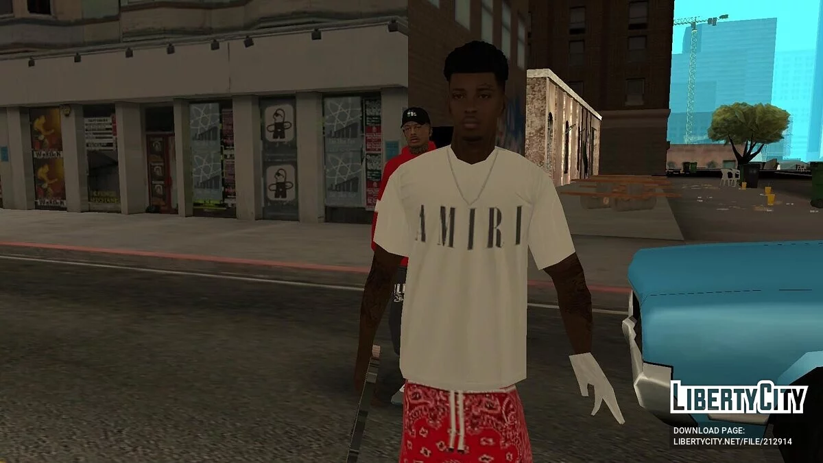 Скины банды N.Y Bloods / GTA San Andreas