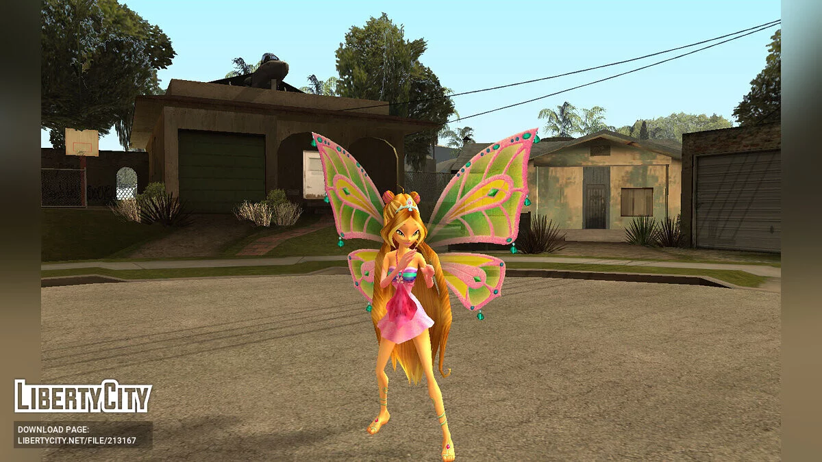 Полный пак персонажей из DDR Winx Club / GTA San Andreas