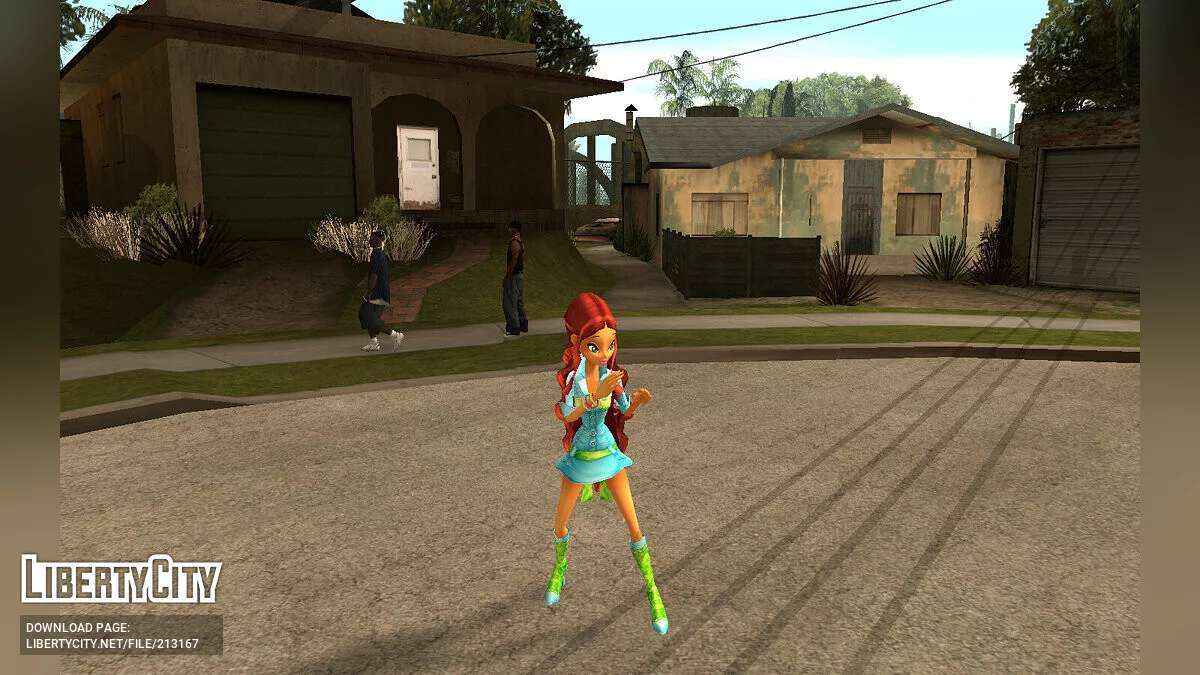 Полный пак персонажей из DDR Winx Club / GTA San Andreas
