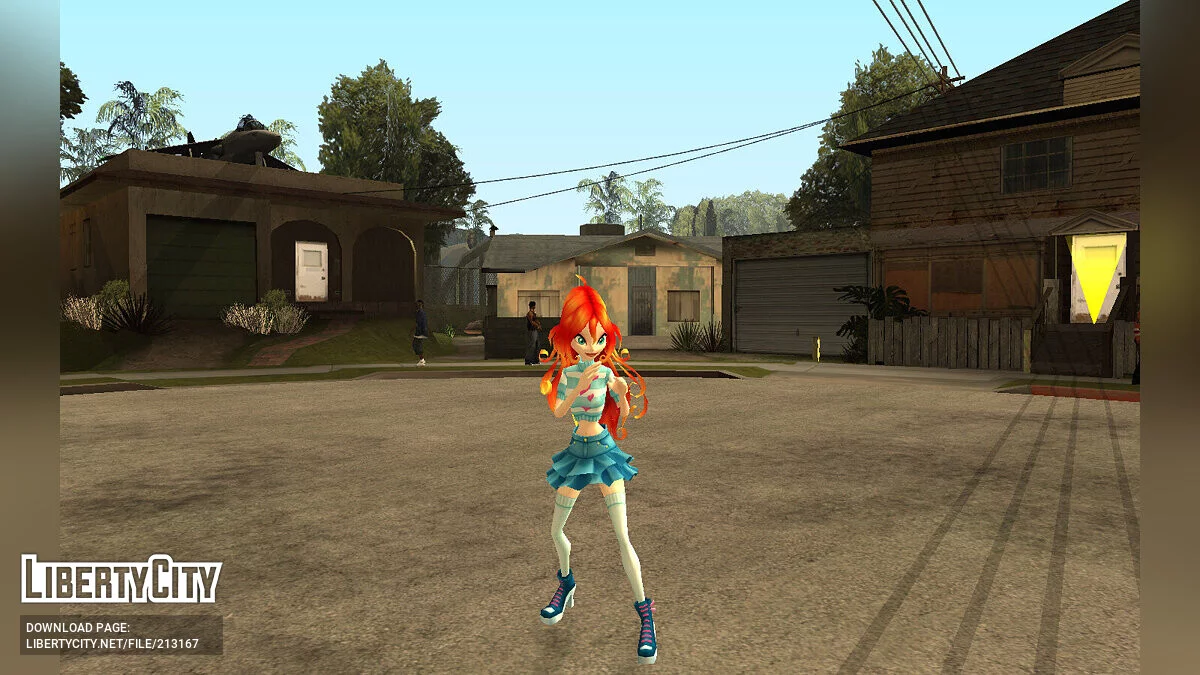 Полный пак персонажей из DDR Winx Club / GTA San Andreas