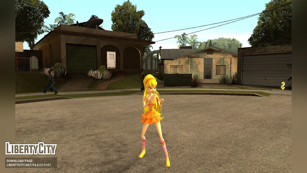 Полный пак персонажей из DDR Winx Club / GTA San Andreas