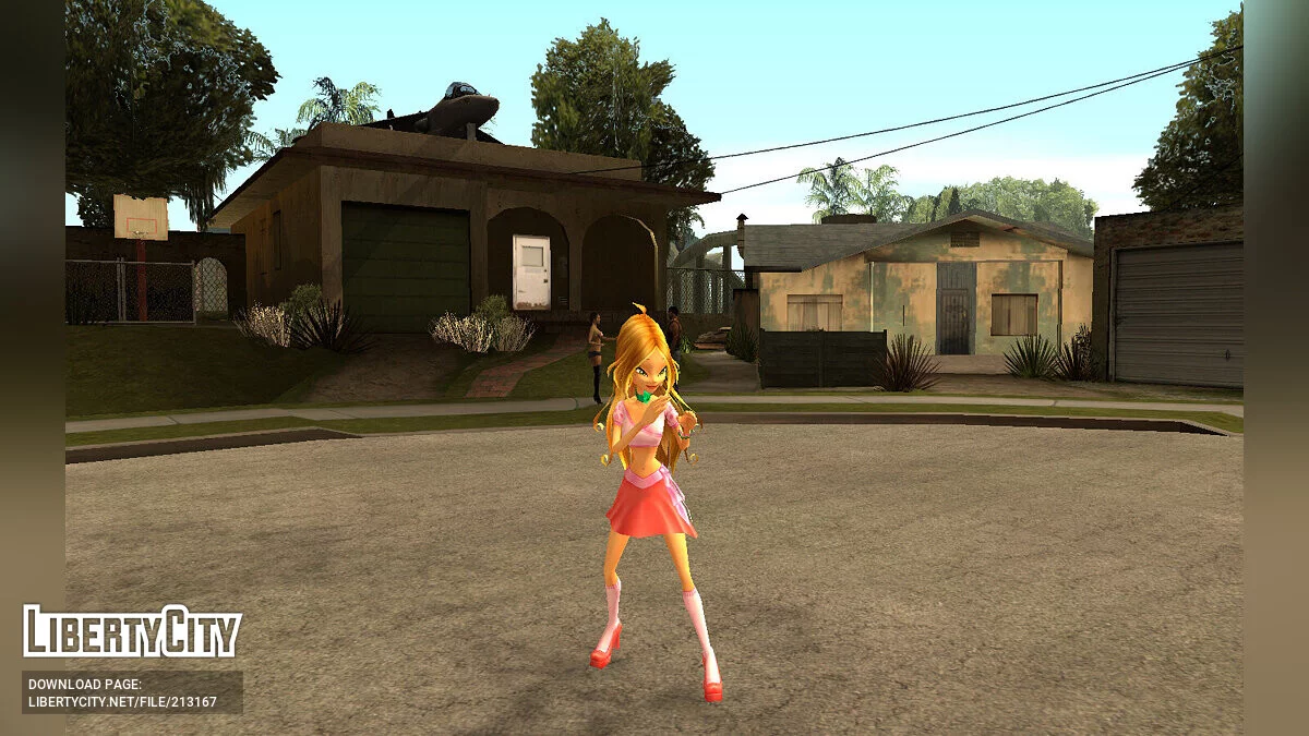 Полный пак персонажей из DDR Winx Club / GTA San Andreas