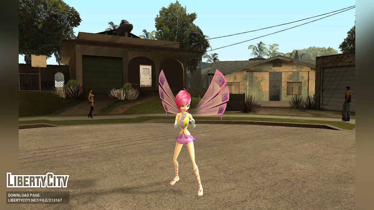 Полный пак персонажей из DDR Winx Club / GTA San Andreas