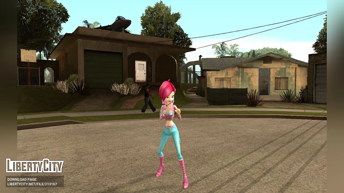 Полный пак персонажей из DDR Winx Club / GTA San Andreas