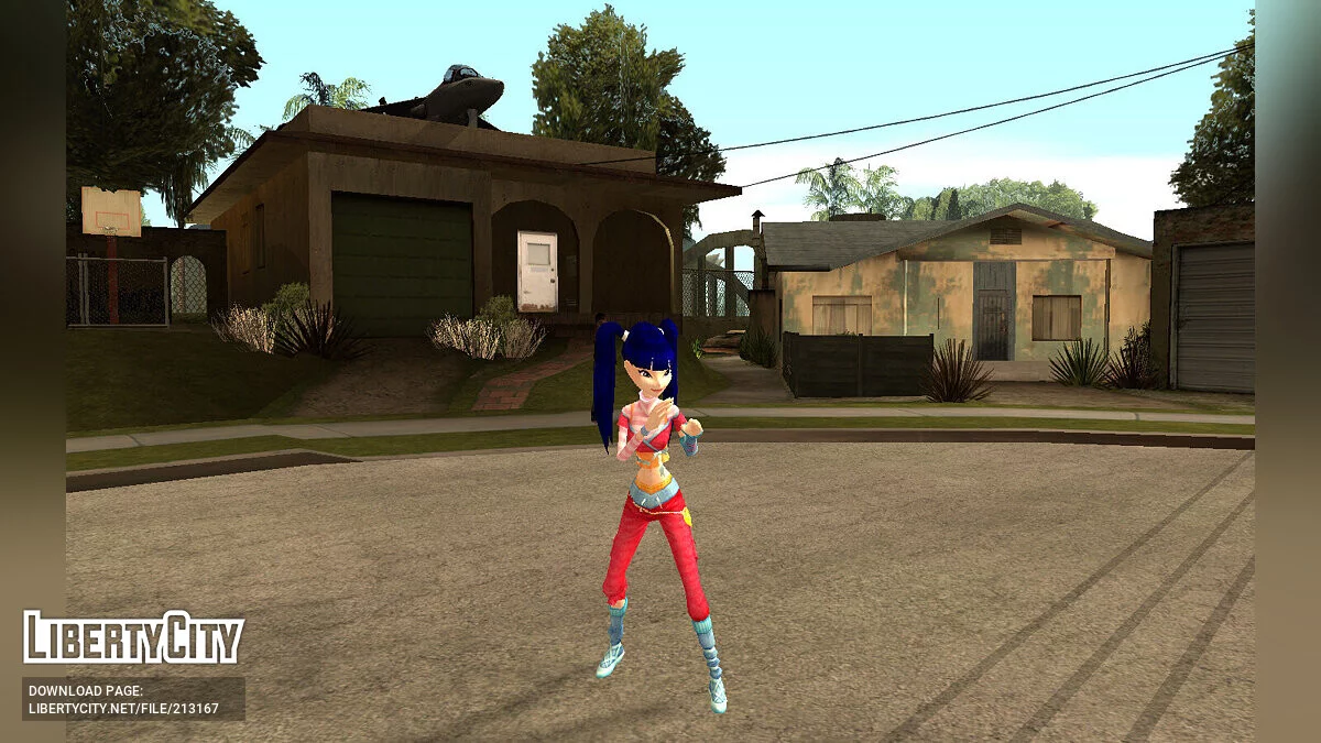 Полный пак персонажей из DDR Winx Club / GTA San Andreas