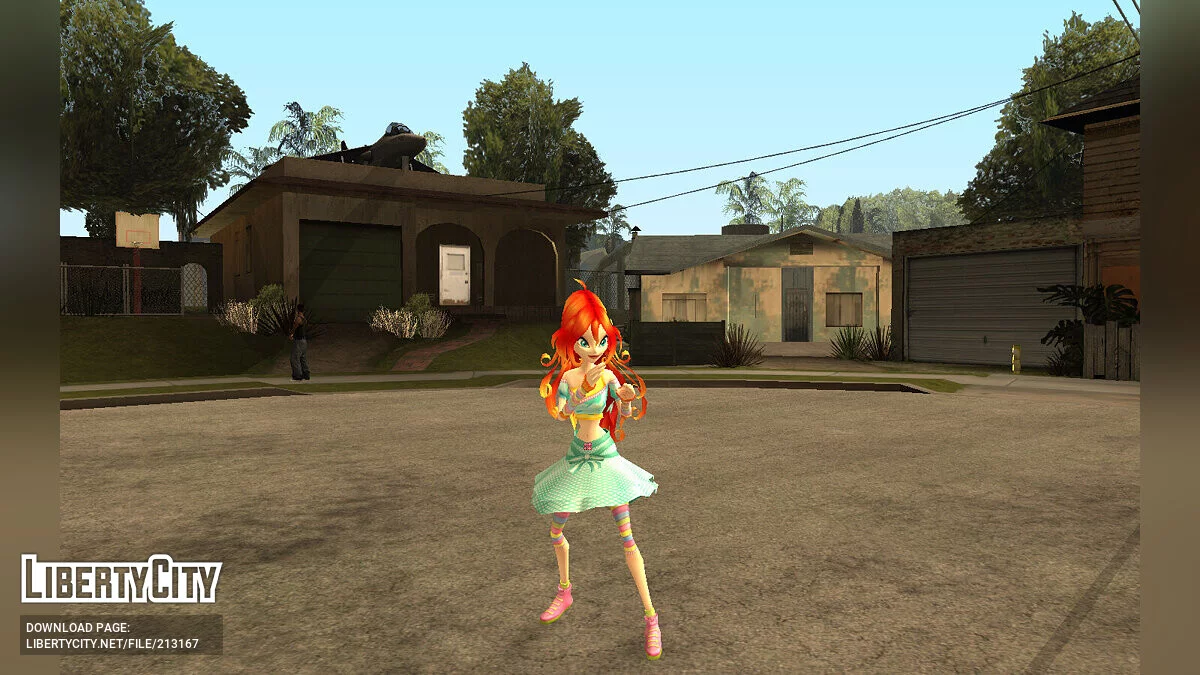 Полный пак персонажей из DDR Winx Club / GTA San Andreas