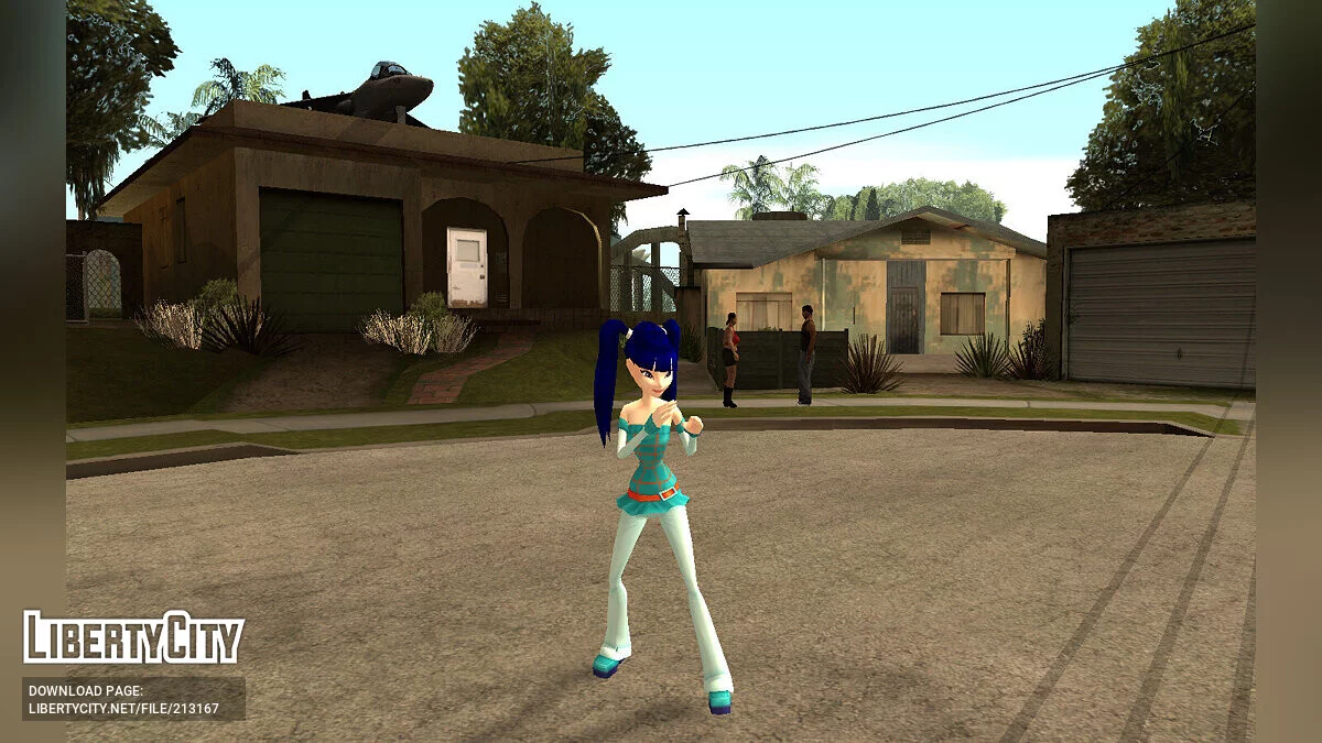Полный пак персонажей из DDR Winx Club / GTA San Andreas