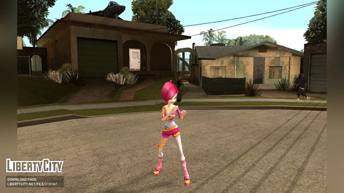 Полный пак персонажей из DDR Winx Club / GTA San Andreas