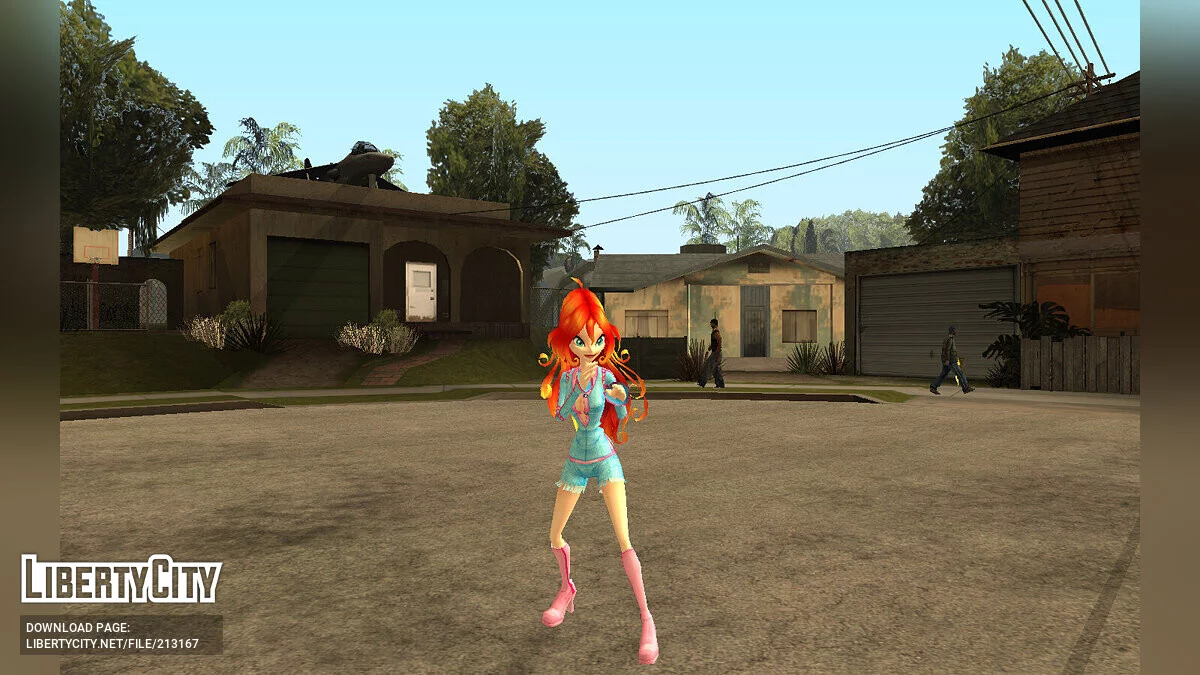 Полный пак персонажей из DDR Winx Club / GTA San Andreas