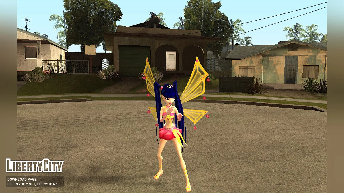 Полный пак персонажей из DDR Winx Club / GTA San Andreas