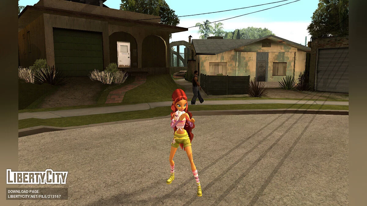 Полный пак персонажей из DDR Winx Club / GTA San Andreas