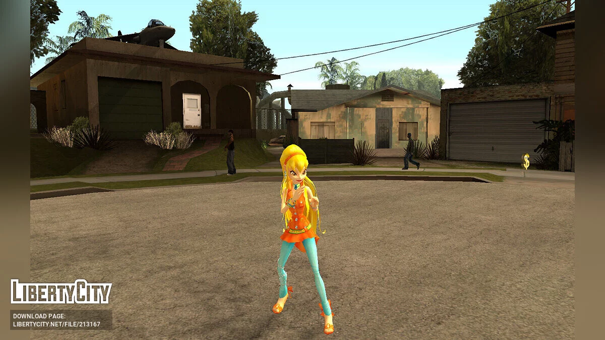 Полный пак персонажей из DDR Winx Club / GTA San Andreas