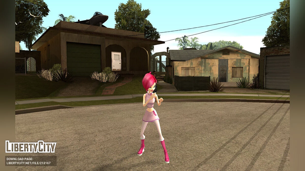 Полный пак персонажей из DDR Winx Club / GTA San Andreas