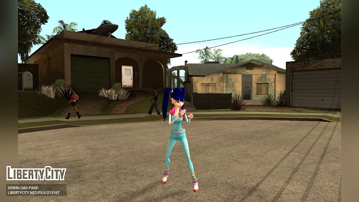 Полный пак персонажей из DDR Winx Club / GTA San Andreas