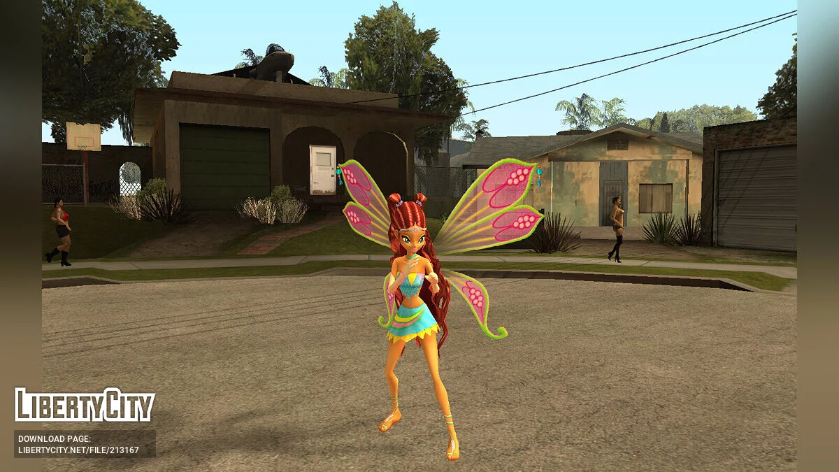Полный пак персонажей из DDR Winx Club / GTA San Andreas