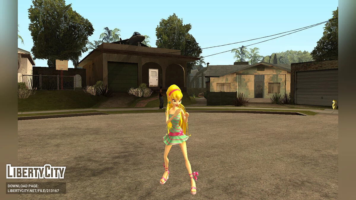 Полный пак персонажей из DDR Winx Club / GTA San Andreas