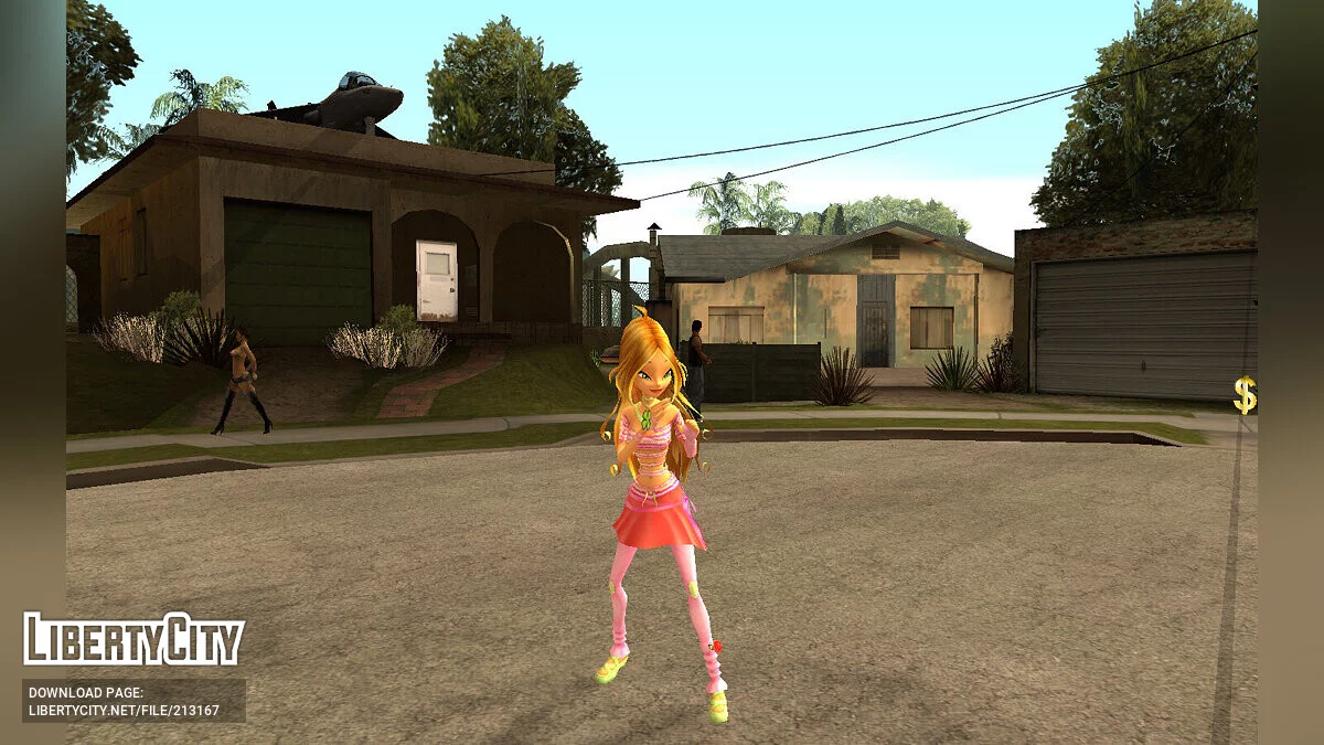 Полный пак персонажей из DDR Winx Club / GTA San Andreas