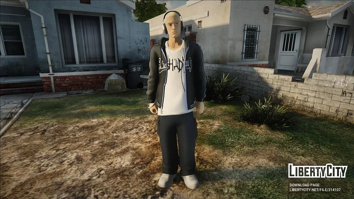 Сборник скинов Эминема из игры Fortnite / GTA San Andreas
