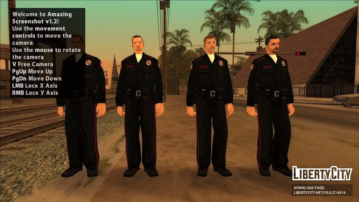 МВД и Росгвардия + PedFuncs / GTA San Andreas