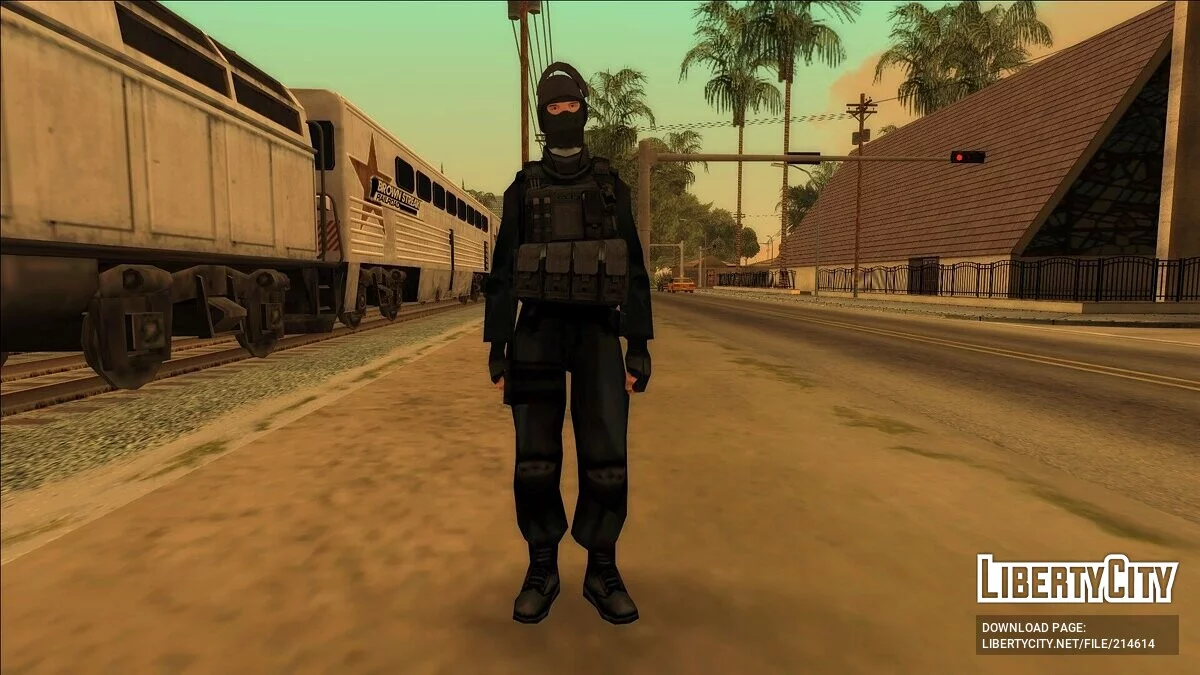МВД и Росгвардия + PedFuncs / GTA San Andreas