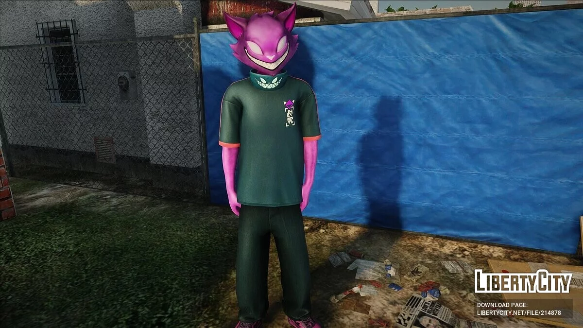Рубиус из Fortnite / GTA San Andreas