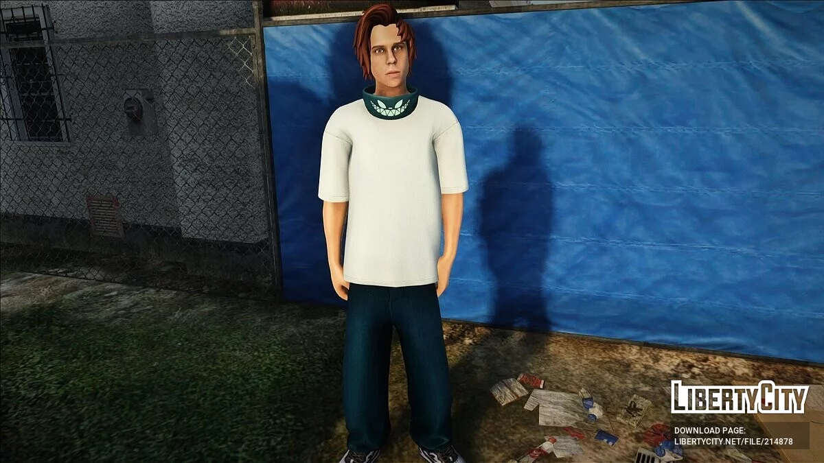 Рубиус из Fortnite / GTA San Andreas