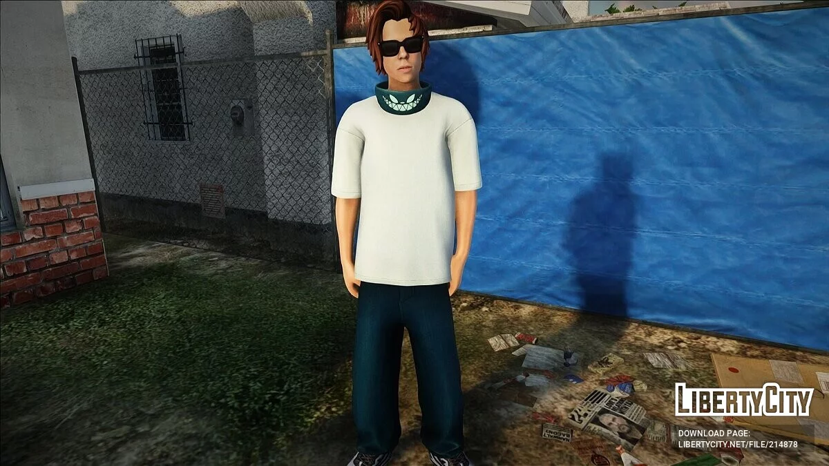 Рубиус из Fortnite / GTA San Andreas