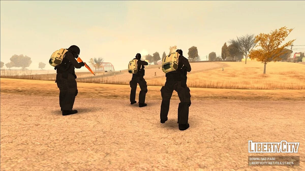 SAS (Special Air Service) - Особая воздушная служба / GTA San Andreas
