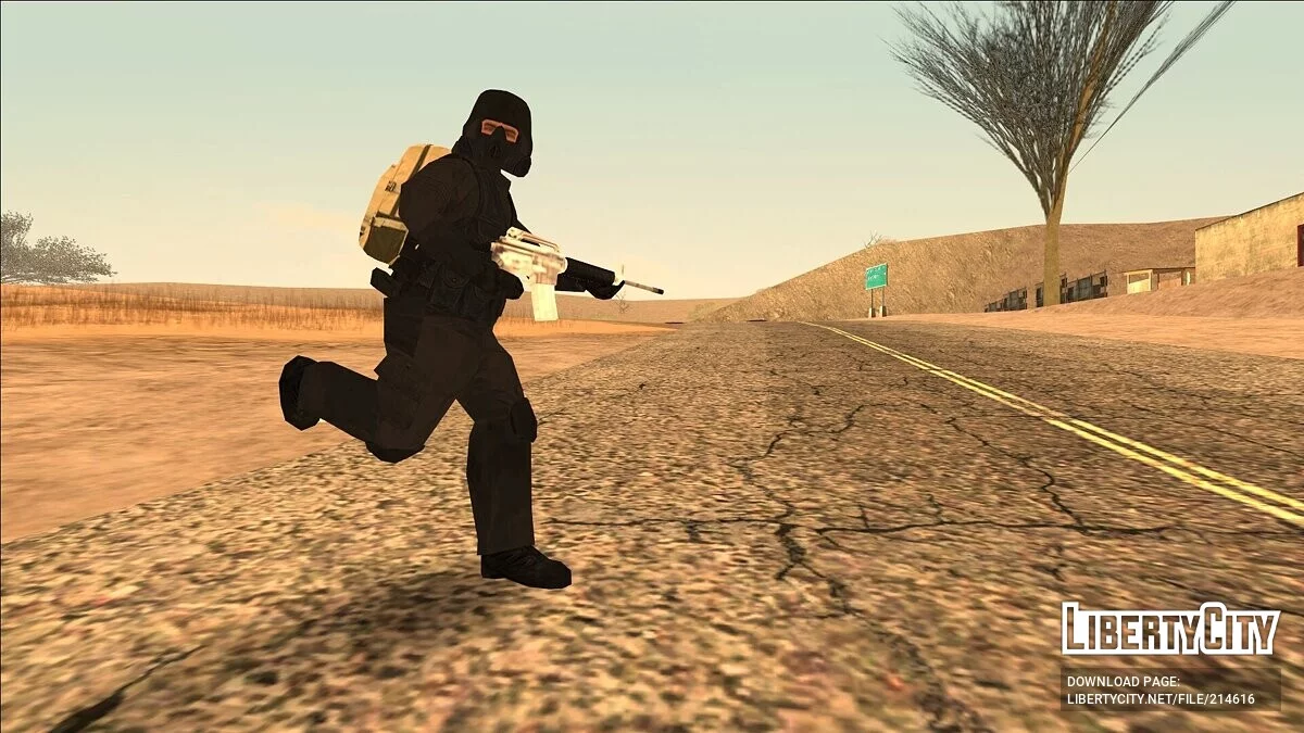 SAS (Special Air Service) - Особая воздушная служба / GTA San Andreas
